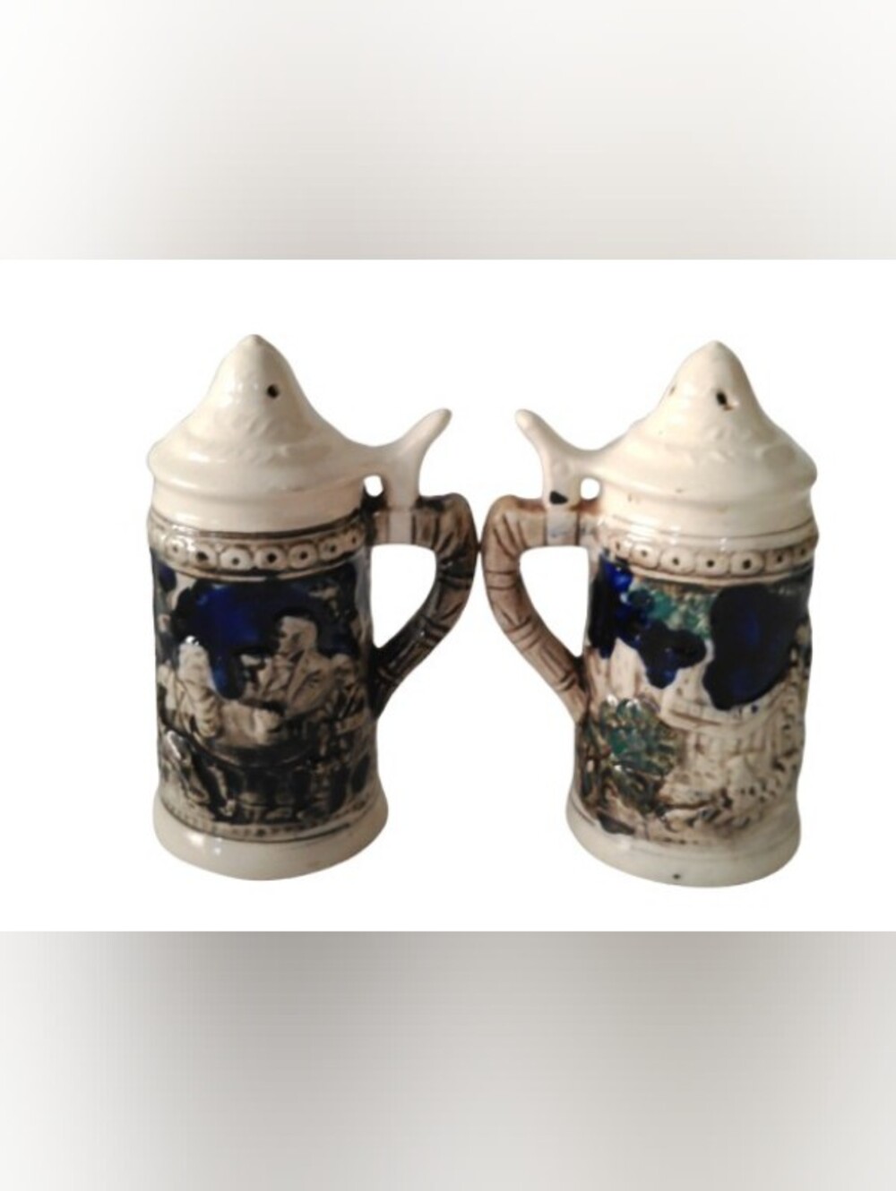 Chase Vintage German Beer Stein Salt Pepper Shakers